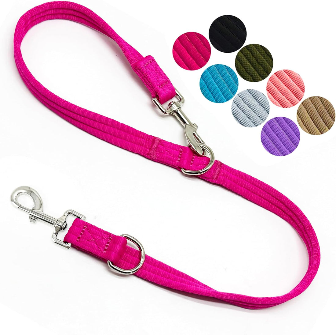 Double Ended Dog Leash,for Obedience Training Easy