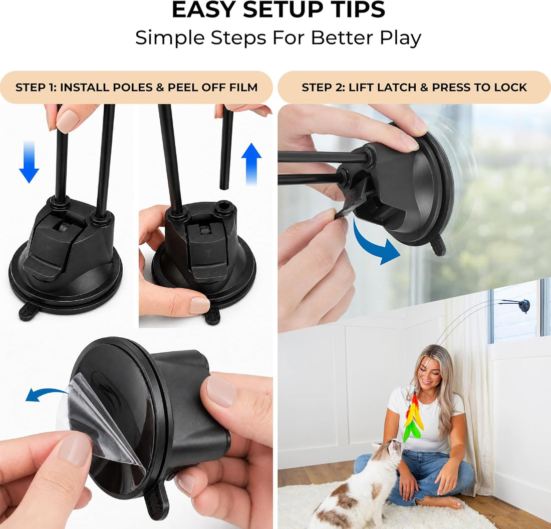 18-Piece Interactive Cat Toys for Indoor Cats