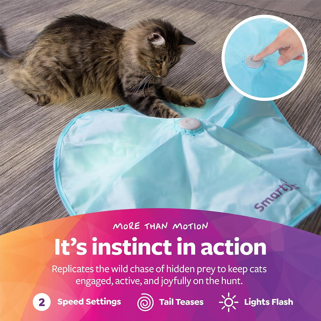 SmartyKat Electronic Motion/Moving Toys for Cats & Kittens
