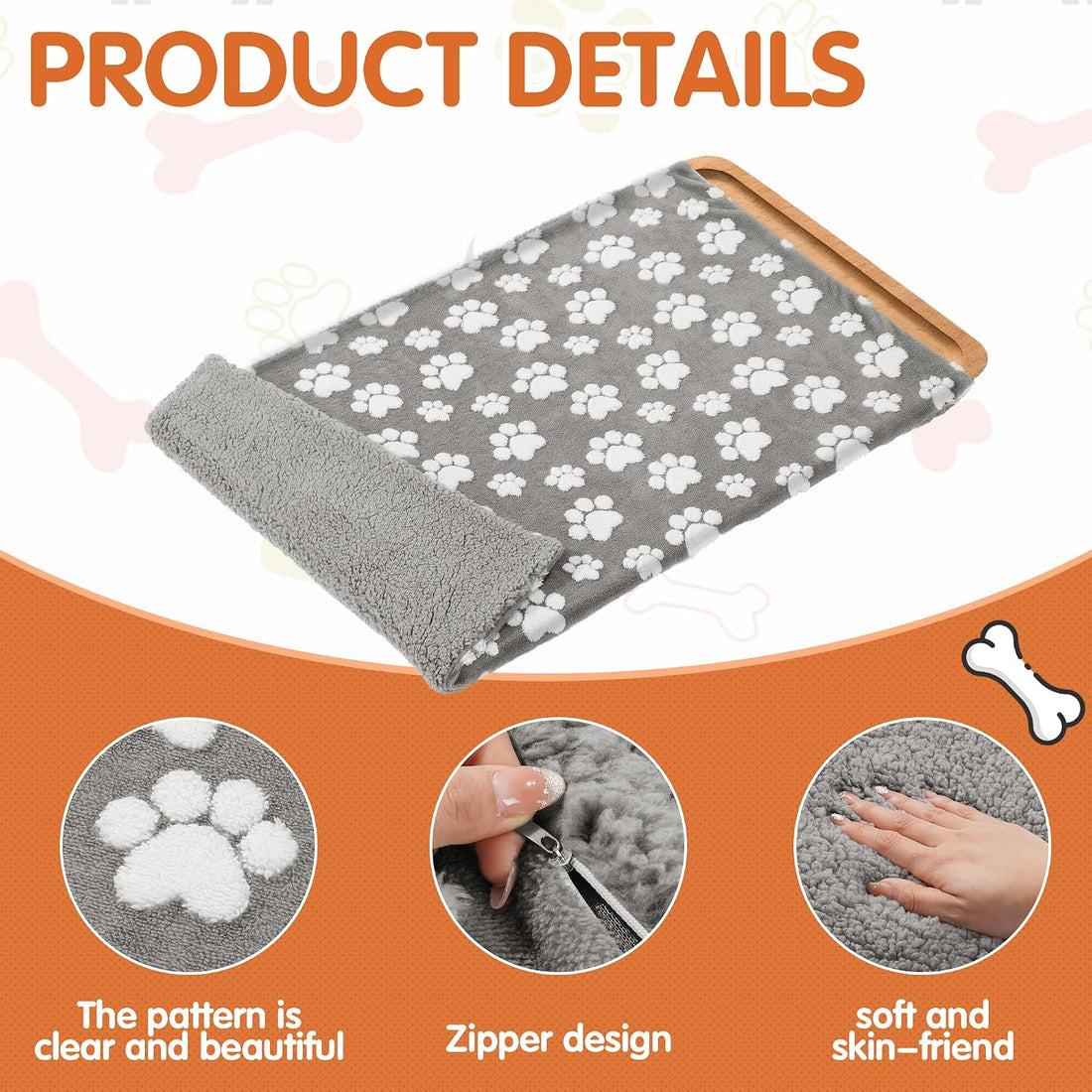 BALAPET Washable Dog Crate Pan Cover