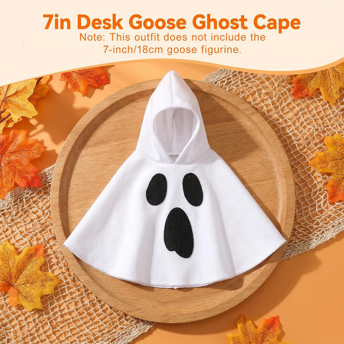 7 Inch Desk Goose Halloween Outfits Ghost Patterns Mini Desk Goose
