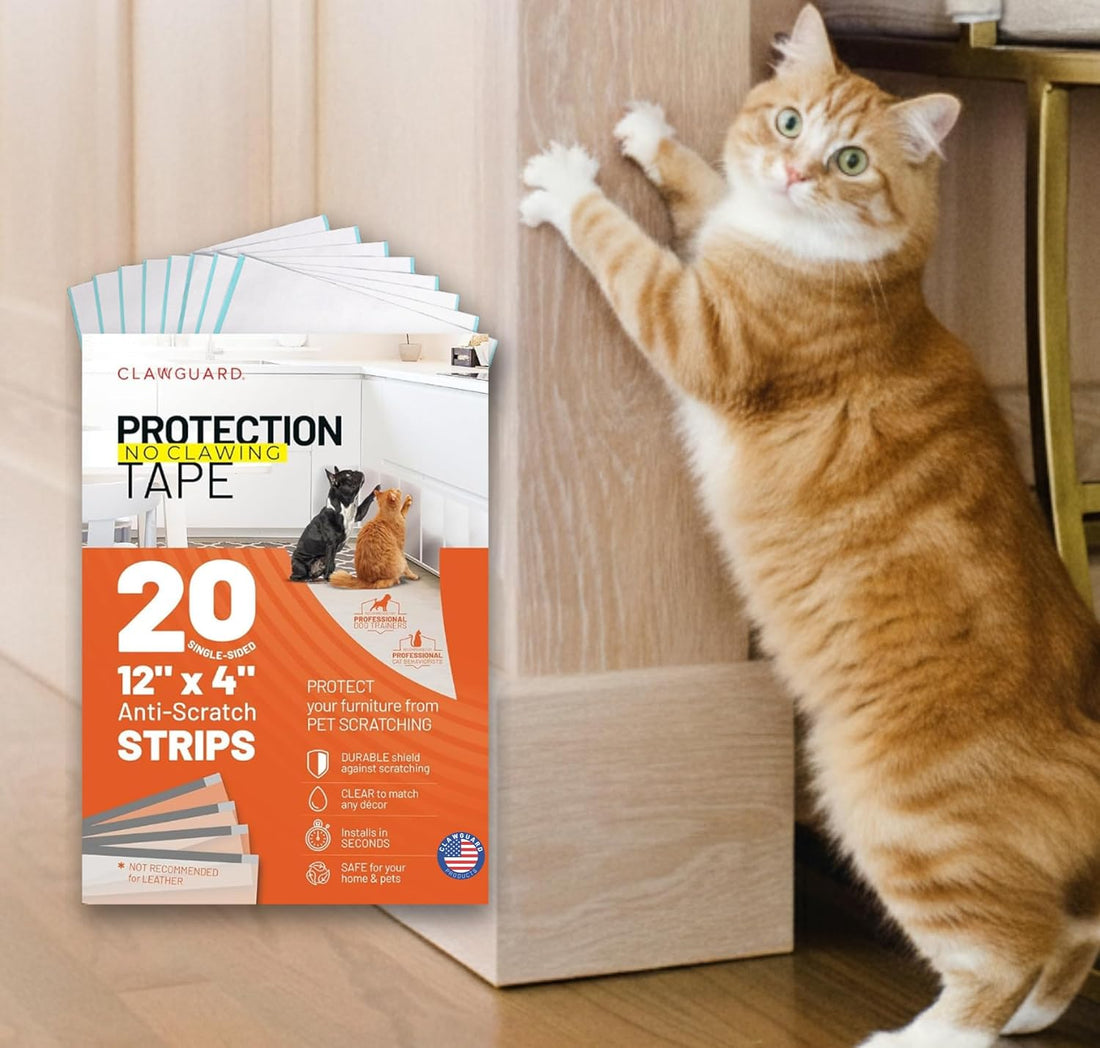 CLAWGUARD Cat and Dog Scratch Protector Tape Roll for Doors