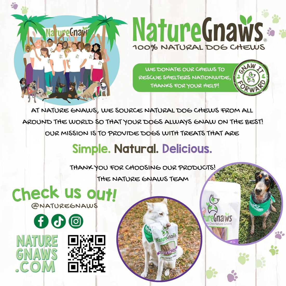Nature Gnaws Variety Pack for Large Dogs - Bully Sticks