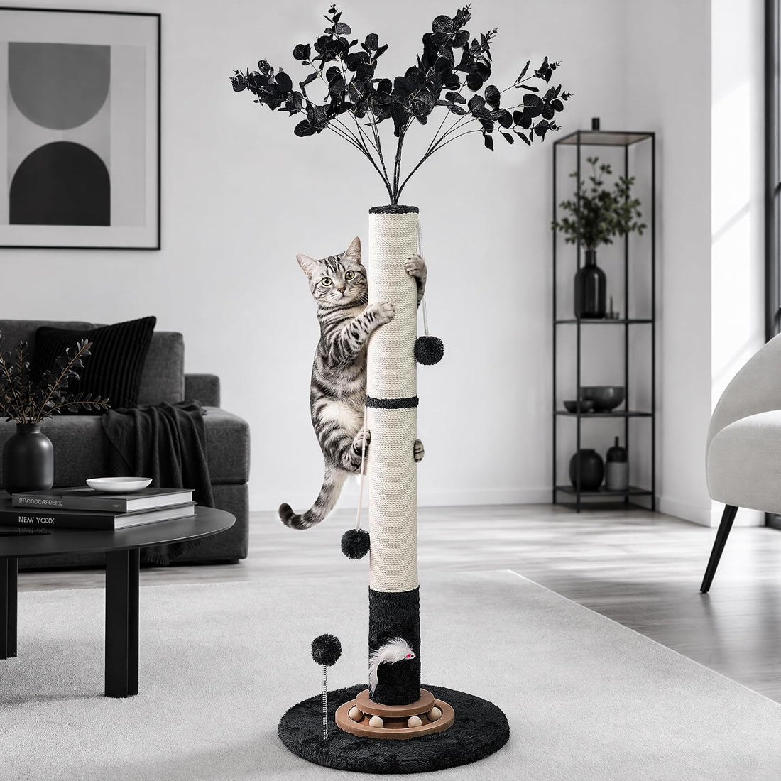 46" Tall Cat Scratching Post