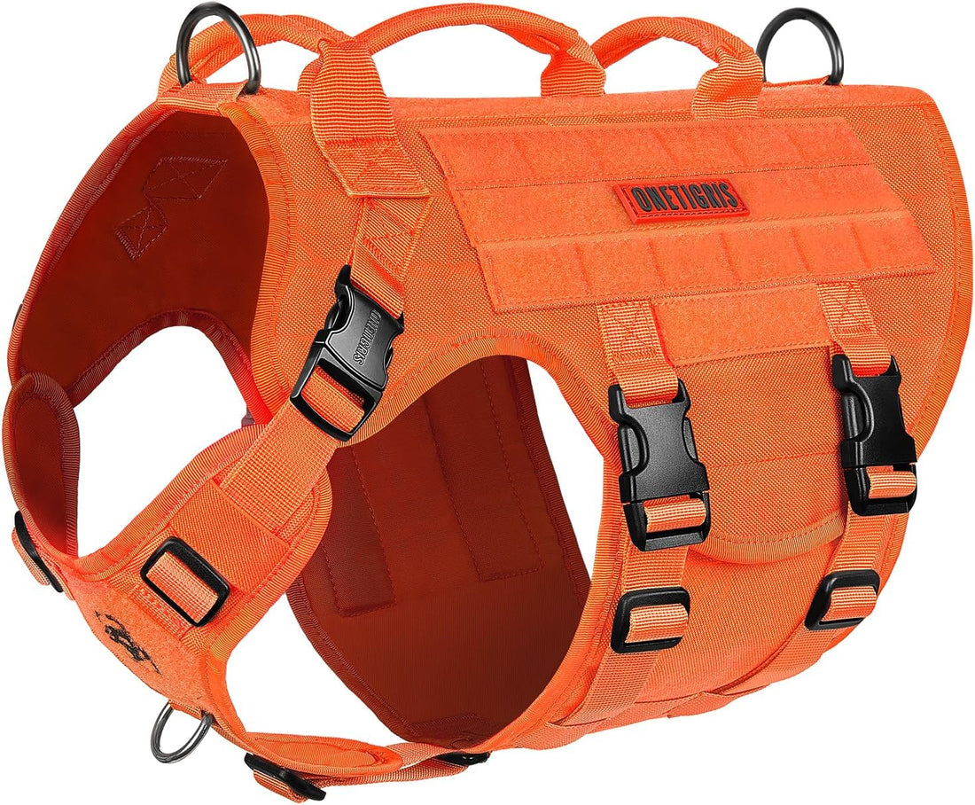 OneTigris Large Tactical Dog Harness No Pull Handle XL