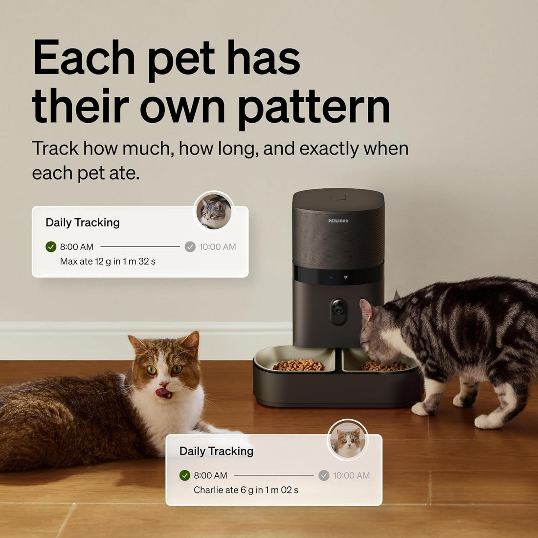 PETLIBRO Automatic Cat Feeder for 2 Cats