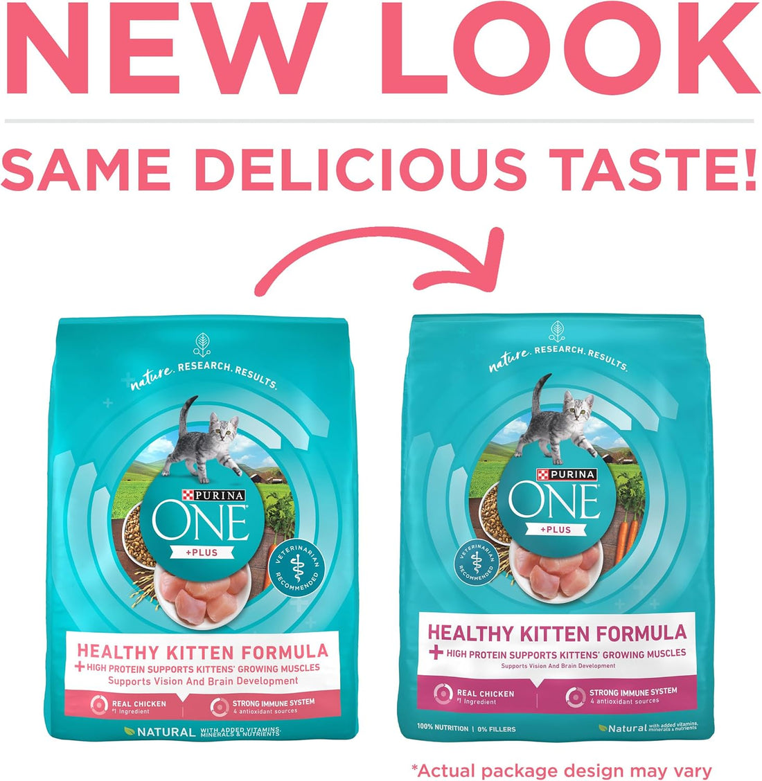 Purina ONE High Protein, Natural Dry Kitten Food