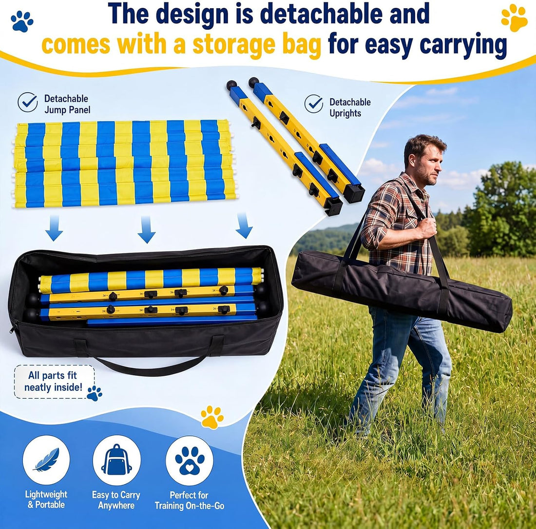 Silipull Dog Agility Jump Set