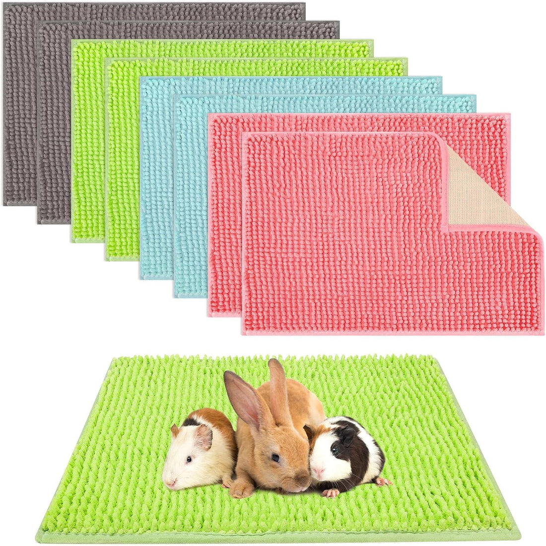 Barydat 8 Pcs Guinea Pig Cage Liner