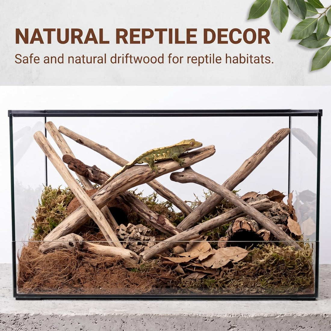 Novabright 20 Pcs Natural Driftwood Branches
