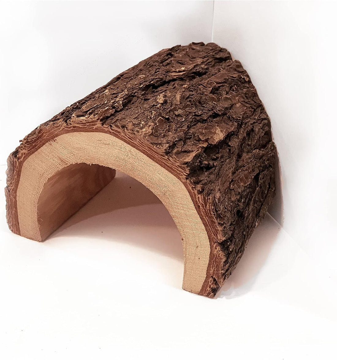 MAC'S Reptile Hideout Half Log, Extra Large
