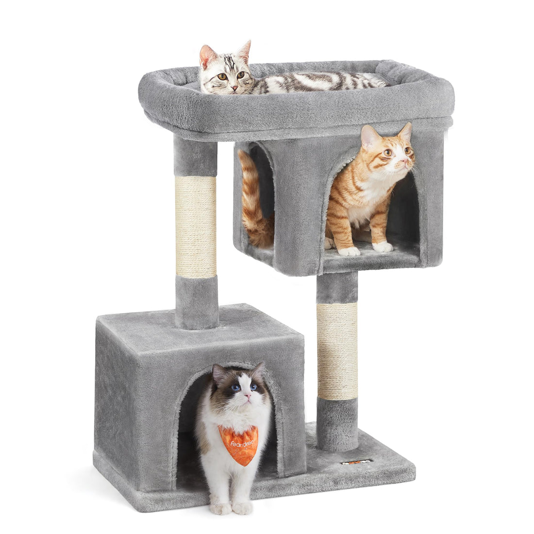 Feandrea Cat Tree, 33.1-Inch Cat Tower
