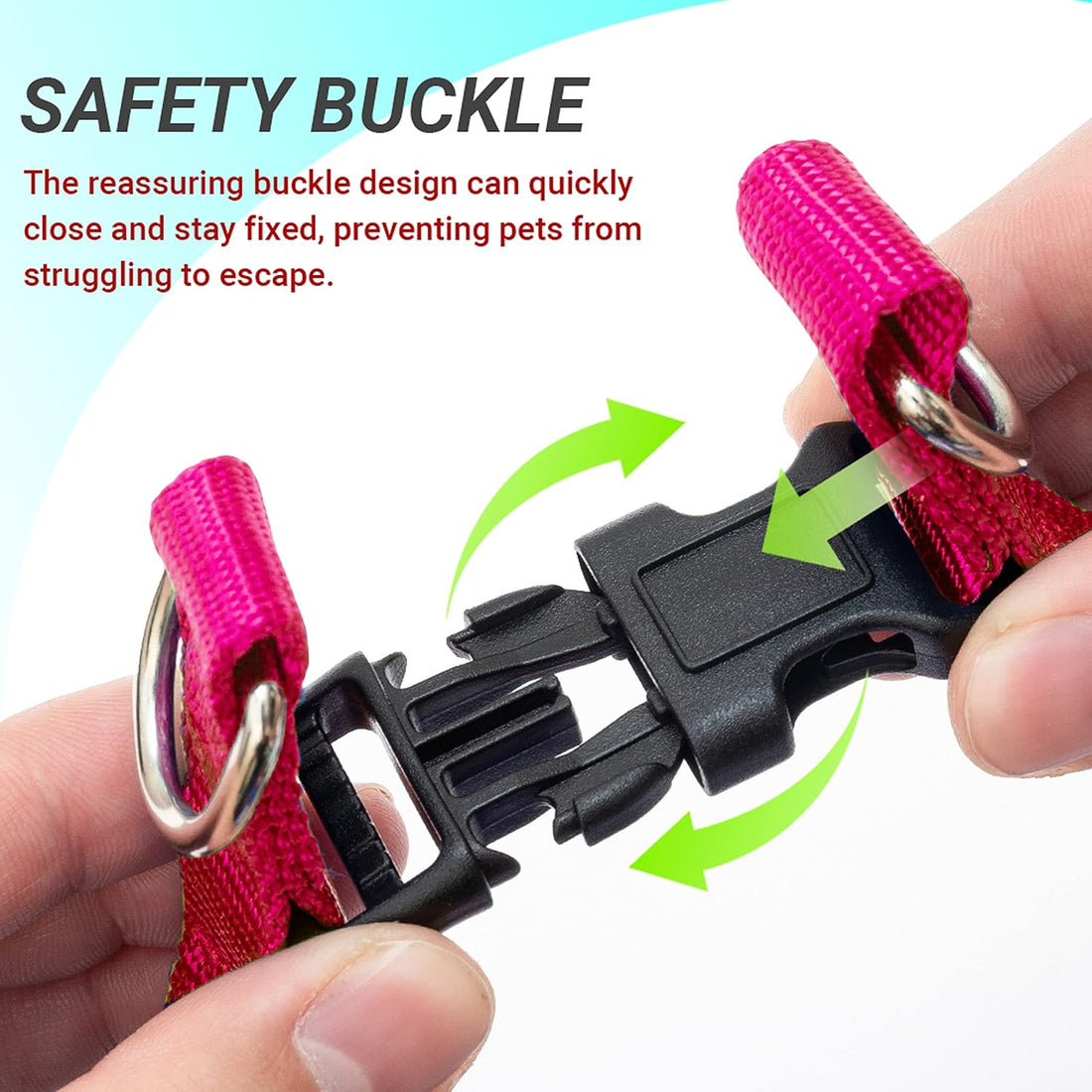 No Pull Dog Harness, Leash & Collar Set, Adjustable Step-in Vest