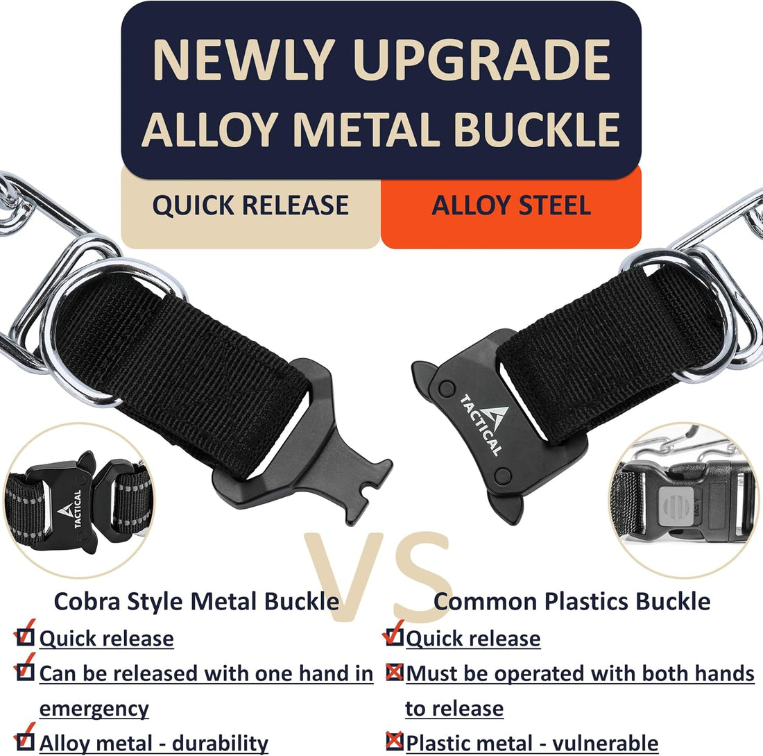 DEYACE Dog Training Collar with Quick-Release Buckle