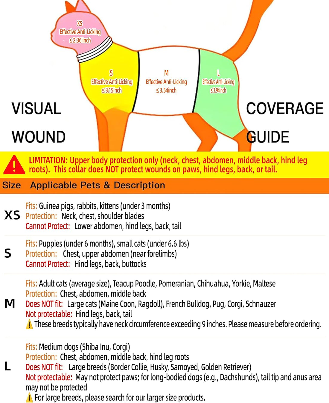 Cat Small Dog Recovery Collar, Cute Neck Cone After Surgery