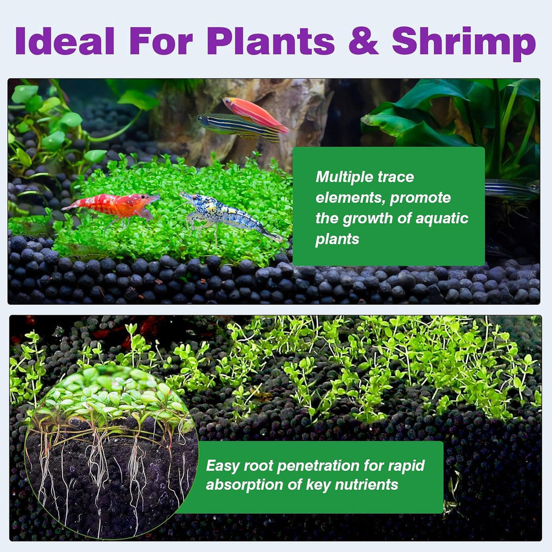 Upgraded Aquarium Soil Water Grass Mud