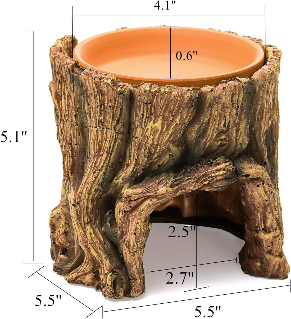 Cididu Reptile Hide Cave Resin