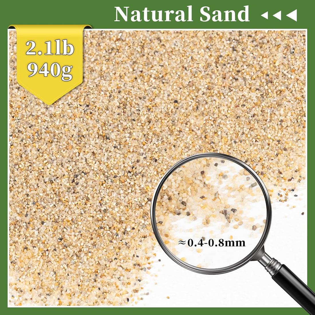 Aquarium Sand for Freshwater Tank, 2.1lbs Wedding Unity Sand