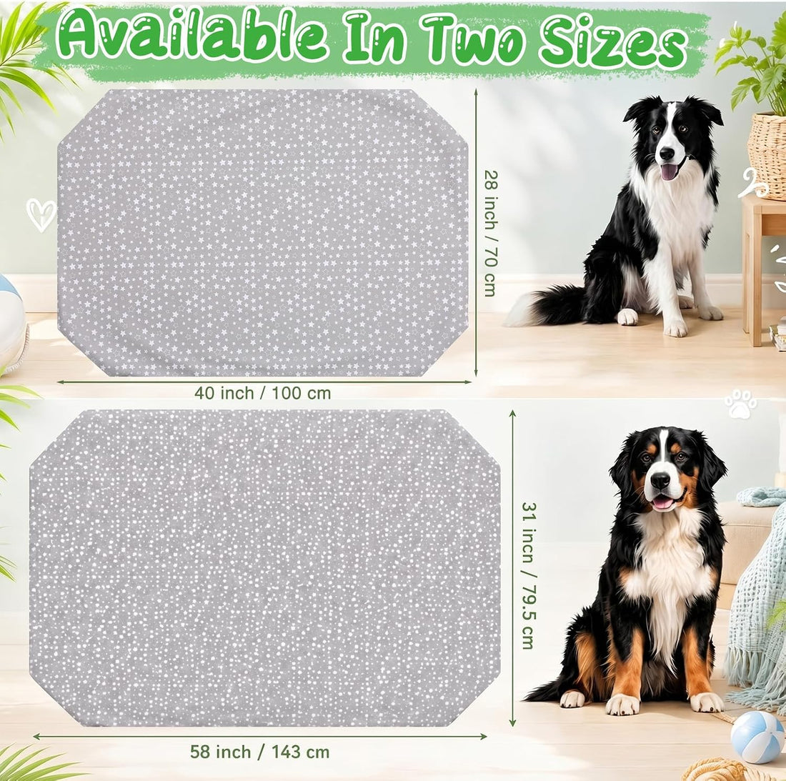 Dog Bed Cot Pad for Elevated Dogs Cot & Crate 40x28 Inch, Only Cover