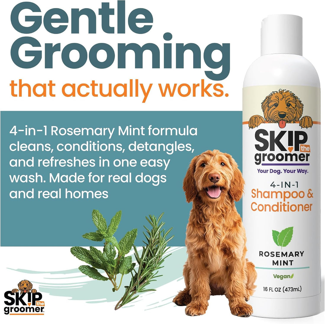 Dog Shampoo & Conditioner for All Breeds – Goldendoodles