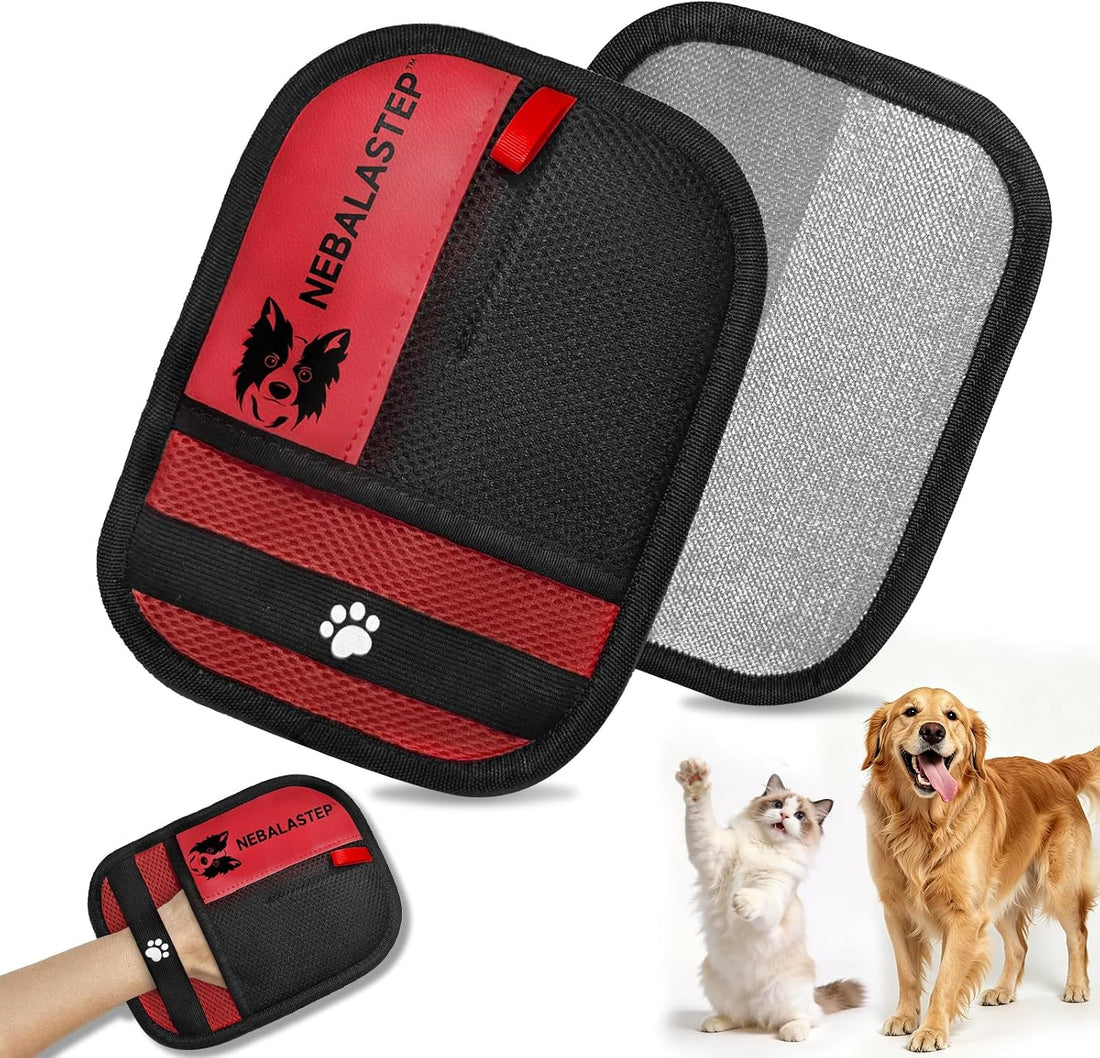 Pet Hair Remover Gloves Brush for Dogs & Cats,Electrostatic Reusable