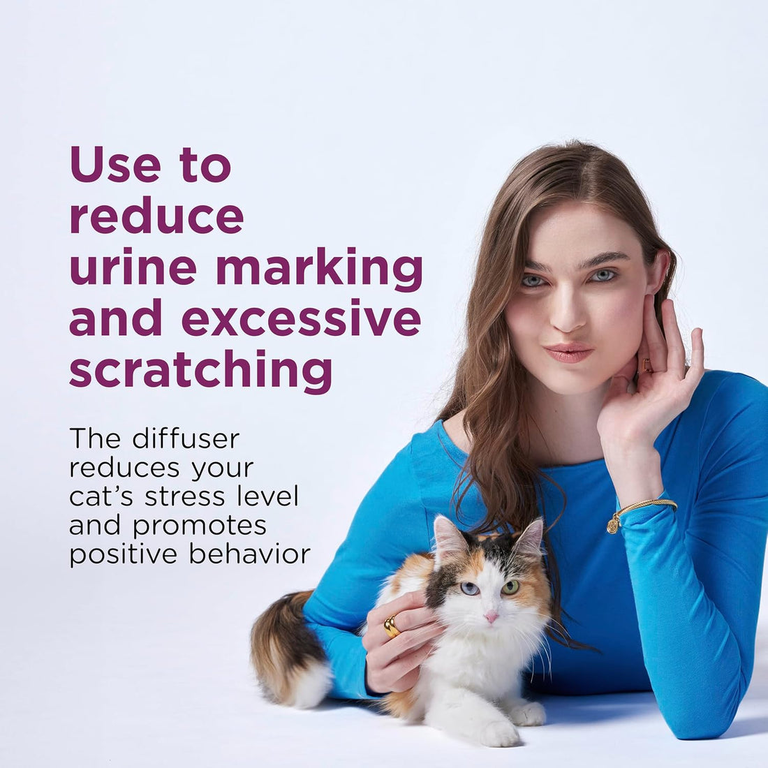 Comfort Zone 60 Day Starter Kit: 1 Cat Calming Diffuser & 2 Refills