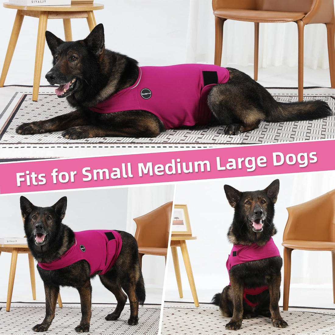 Dog Anxiety Jacket, Skin-Friendly Dog Calming Shirt