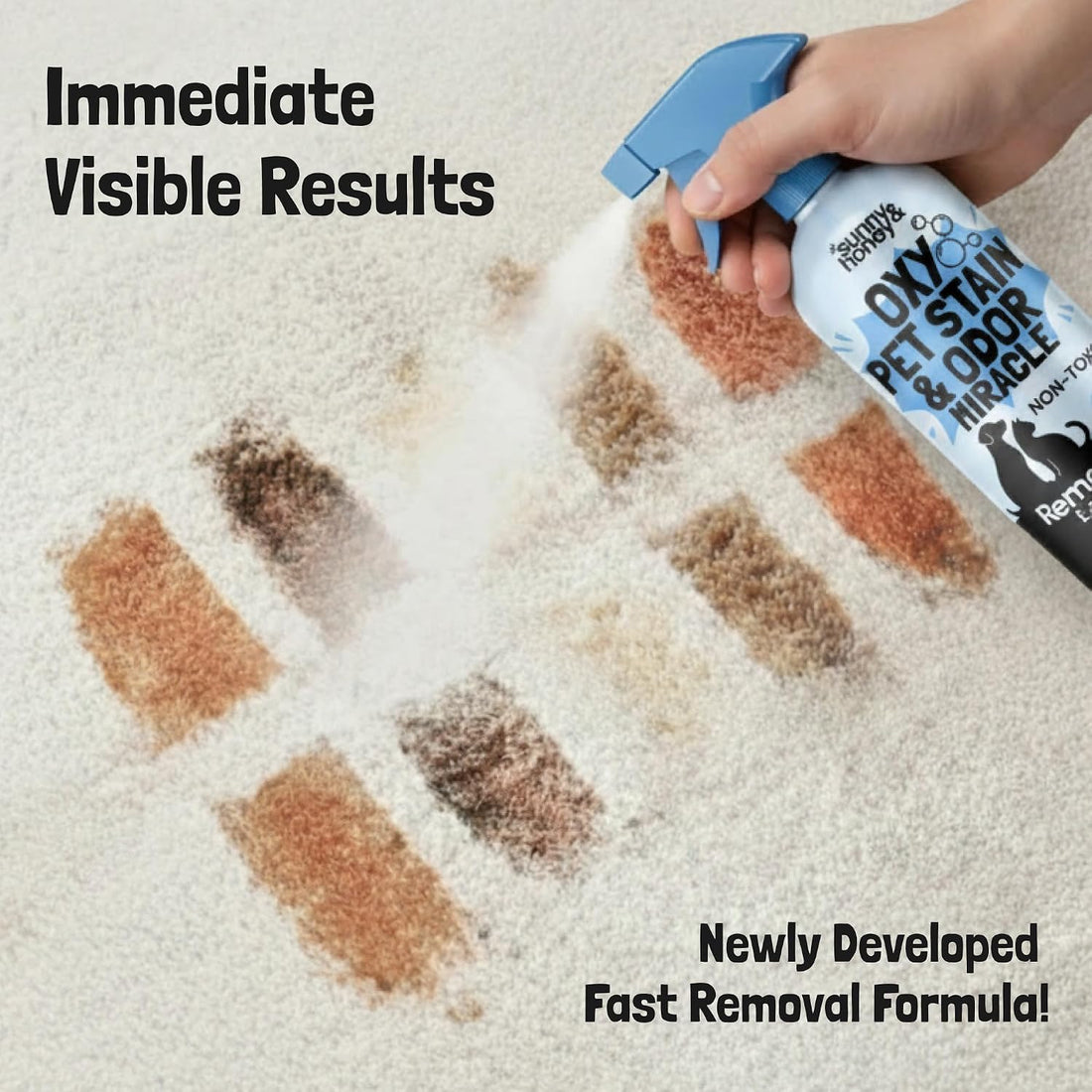 Sunny & Honey Oxy Pet Stain and Odor Eliminator