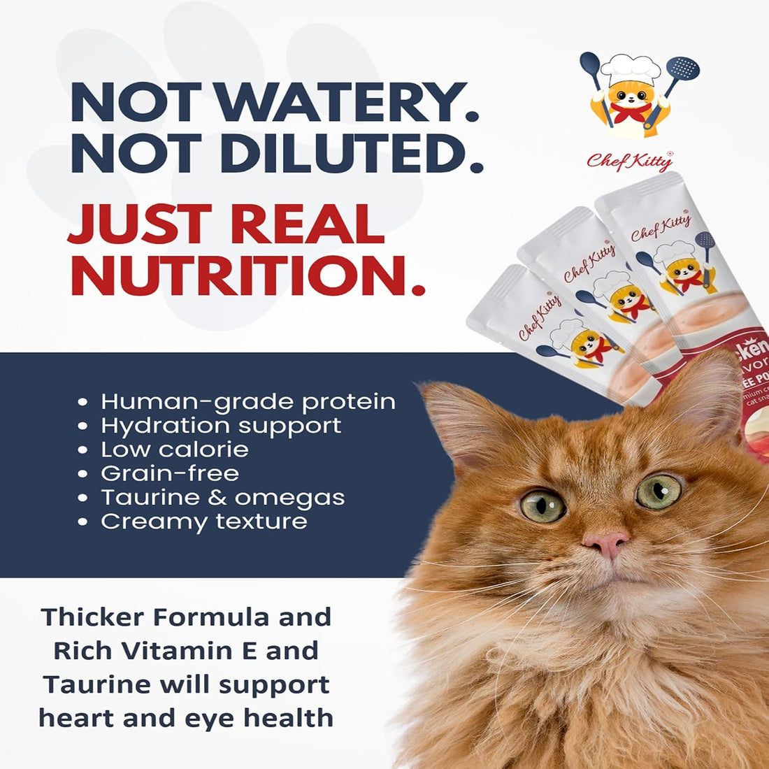 Lickable Cat Treats, Chicken & Cranberry Puree Topper, 10 Tubes