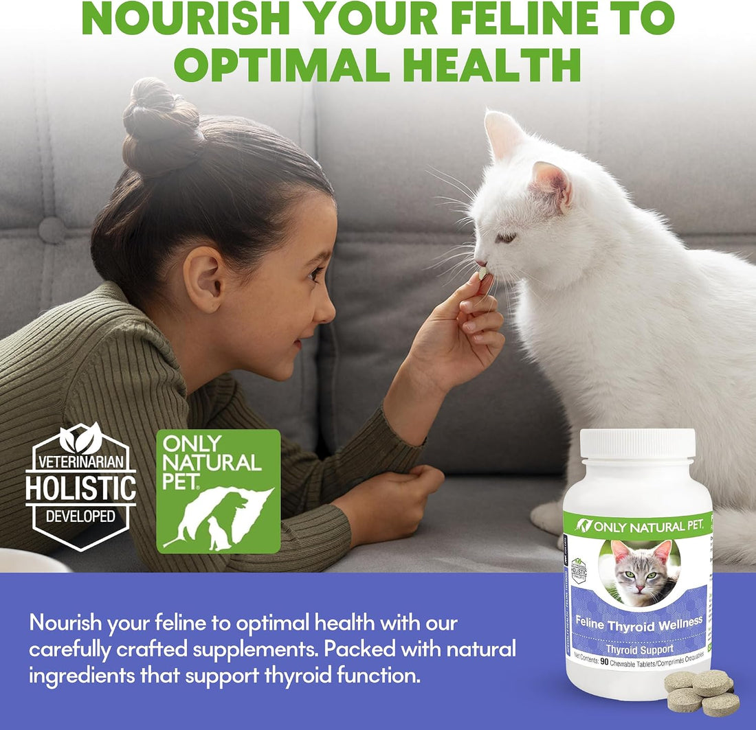 Only Natural Pet Thyroid Support Supplement for Cats