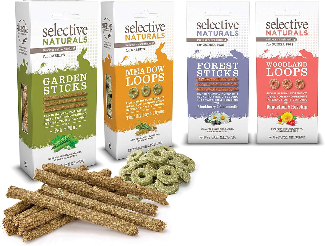 Supreme Petfoods 3 Pack of Selective Naturals Garden Sticks Rabbit