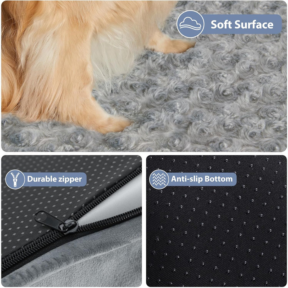 BFPETHOME Orthopedic Dog Beds for Large Dogs-Waterproof Sofa Dog Bed