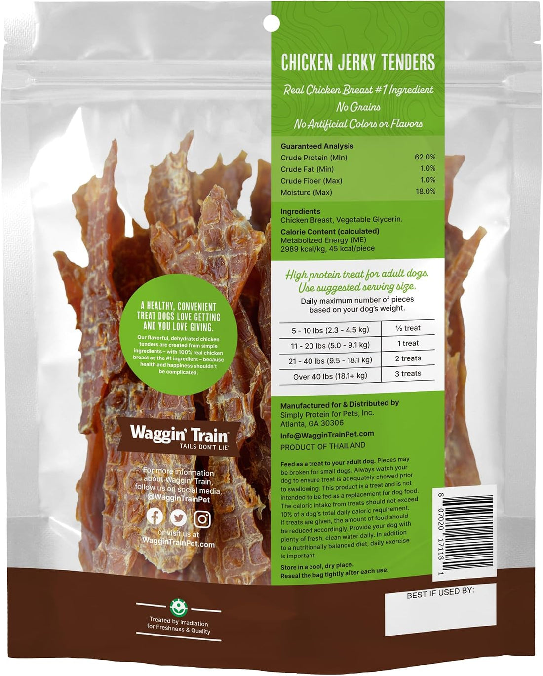 Waggin' Train Chicken Jerky Dog Treats