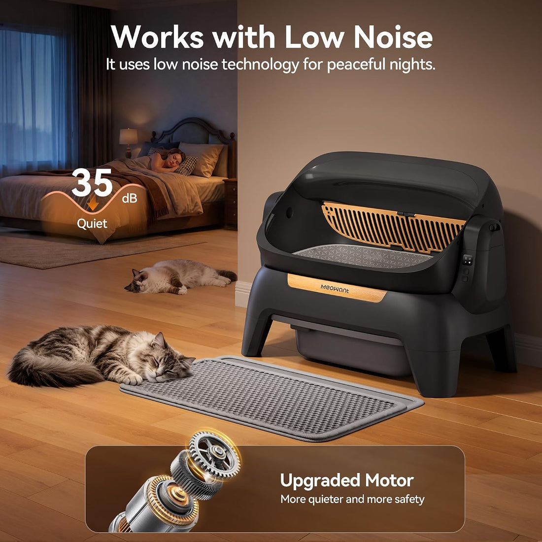 Meowant Extra Large Automatic Litter Box