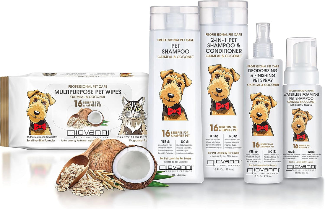 GIOVANNI Professional Pet Deodorizing & Finishing Pet Spray, Silkens