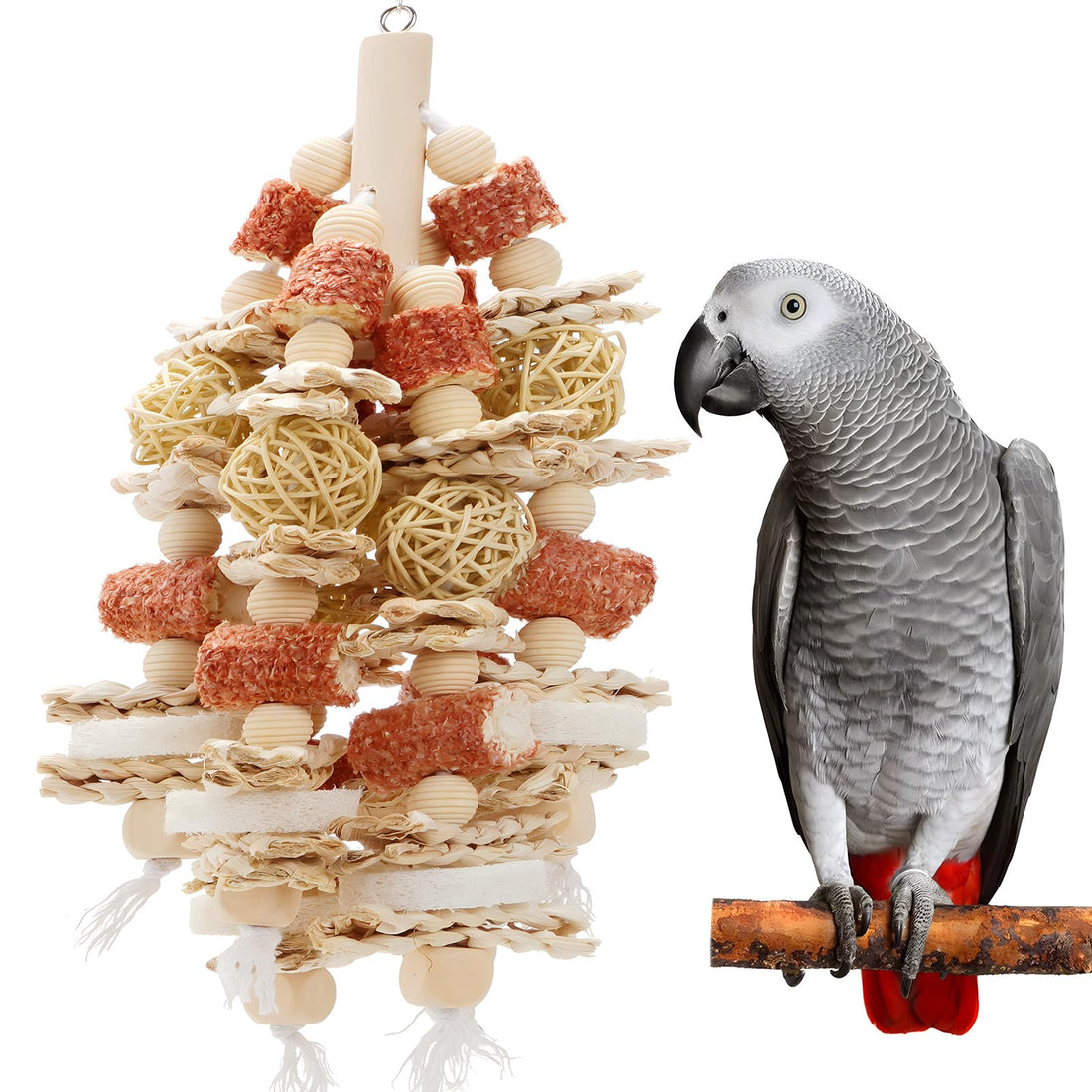 kencunay Bird Toys that is 17.5 Inches in Length