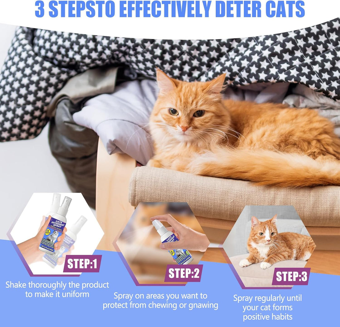 Cat Deterrent Spray 2 Pack, Anti-Scratch & Marking Training Aid