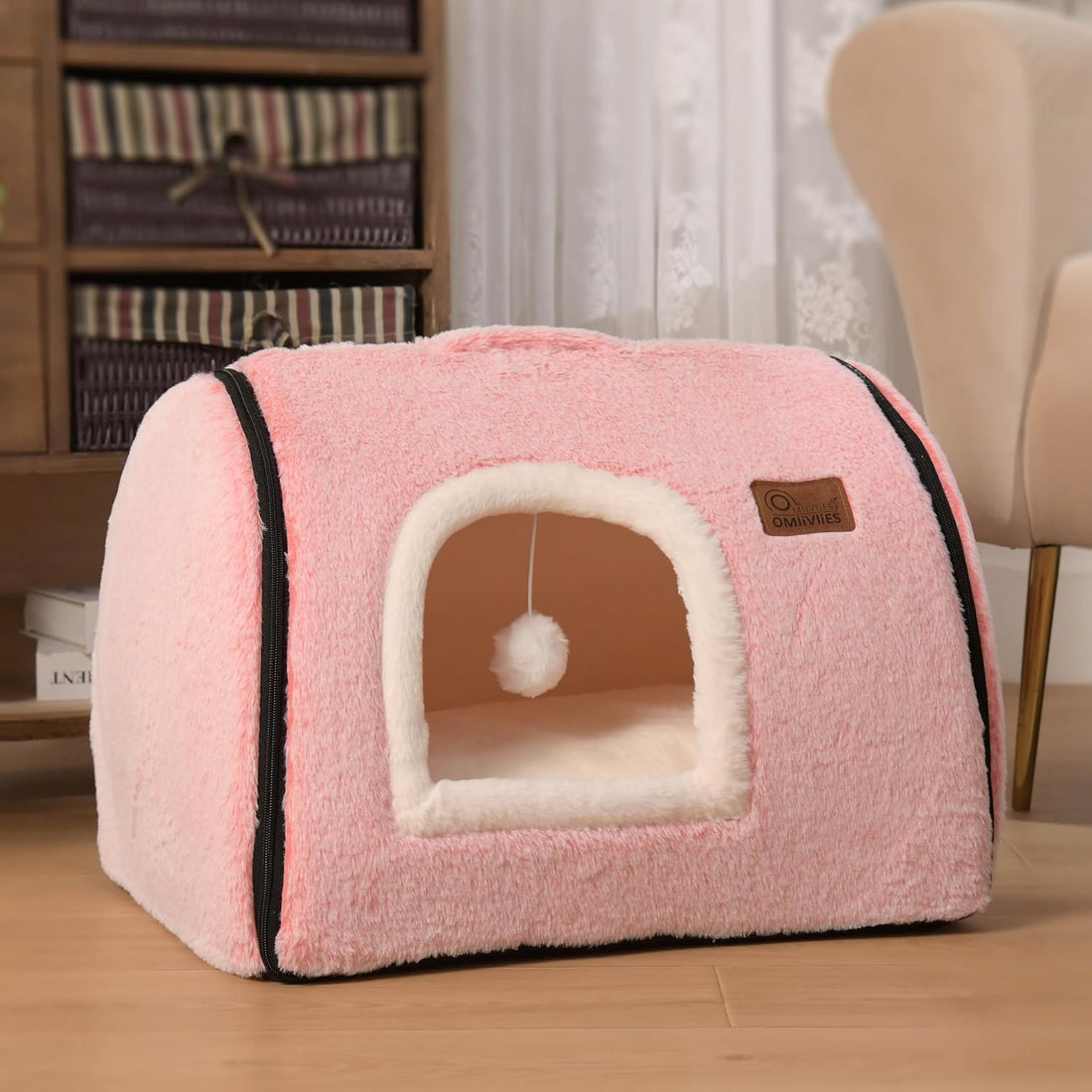 cat Bed cave-cat beds for Indoor Cats,Soft and Comfortable Cute cat