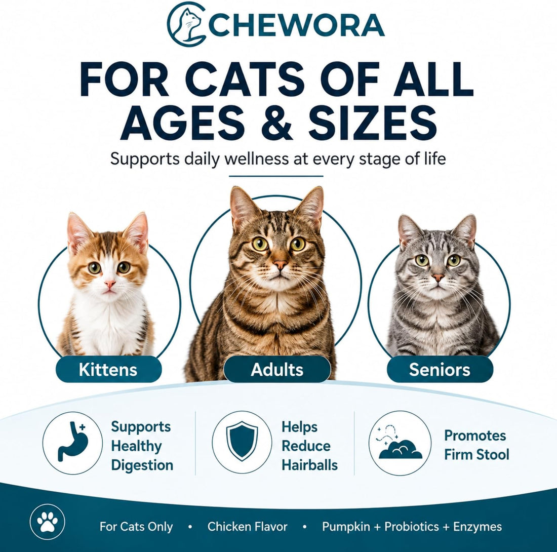 Probiotics for Cats – Digestive Support Chews, 240 Chews