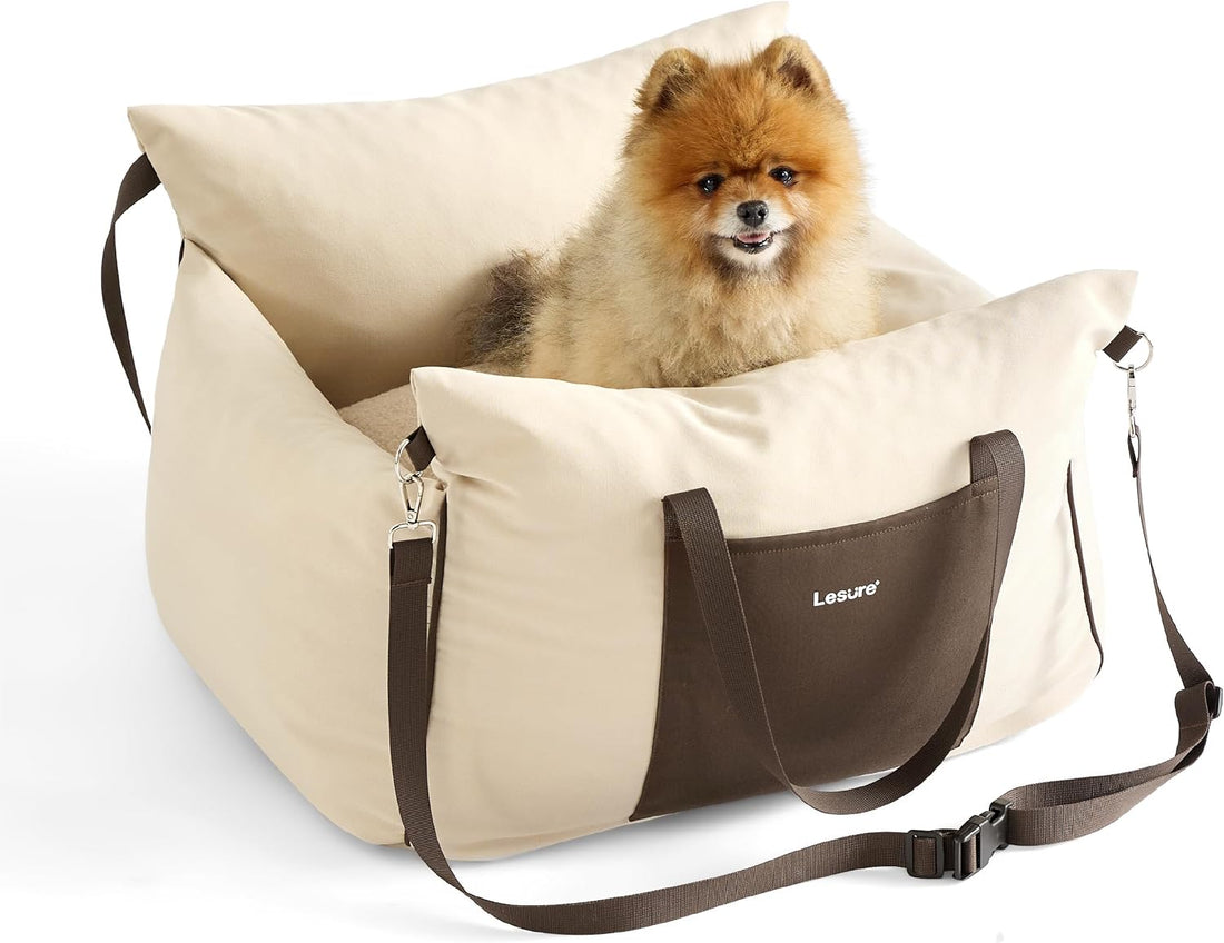 Lesure Small Dog Car Seat for Small Dogs