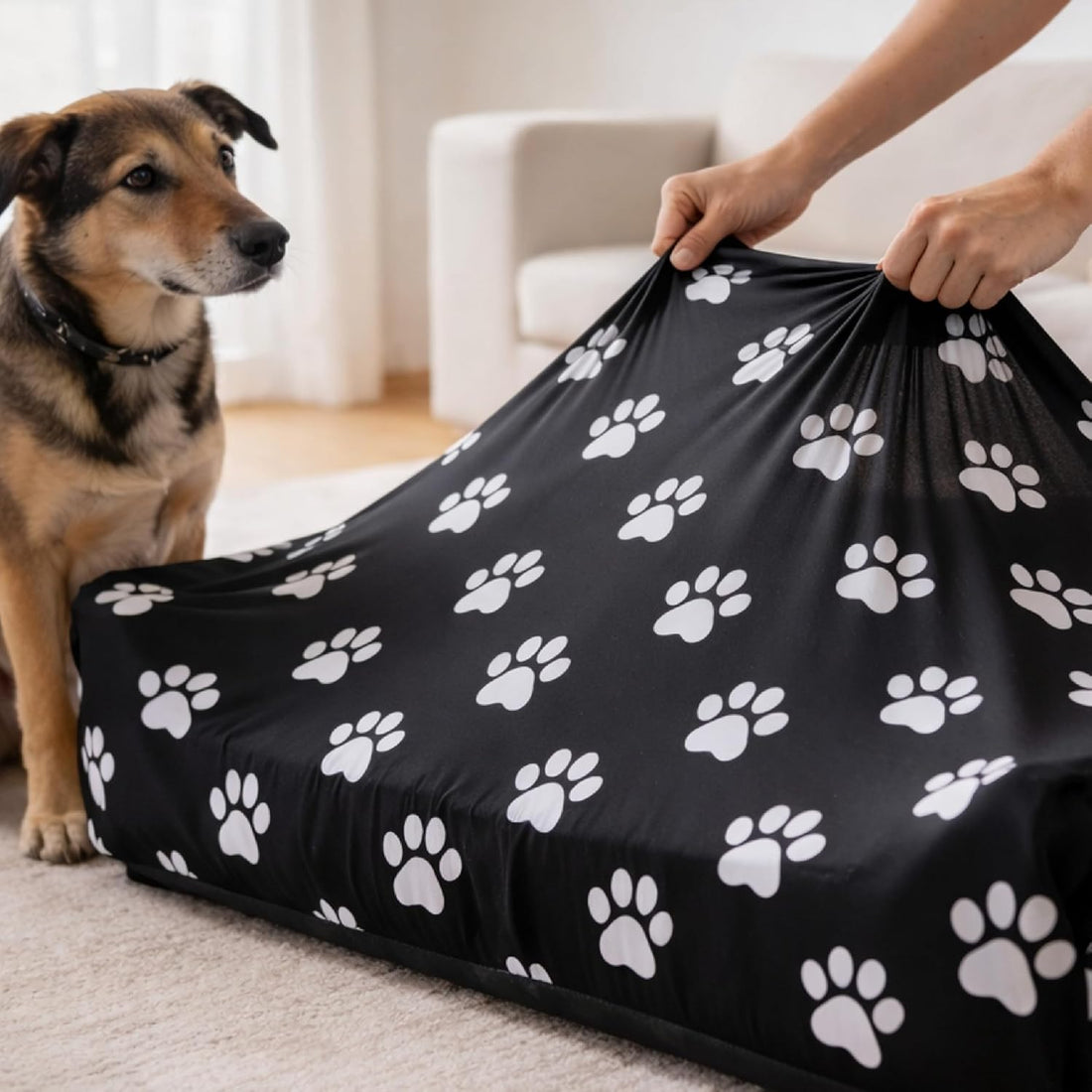 DUKE&LEFTY PetBed Slipcover-USA Company-Stretch Soft Petbed