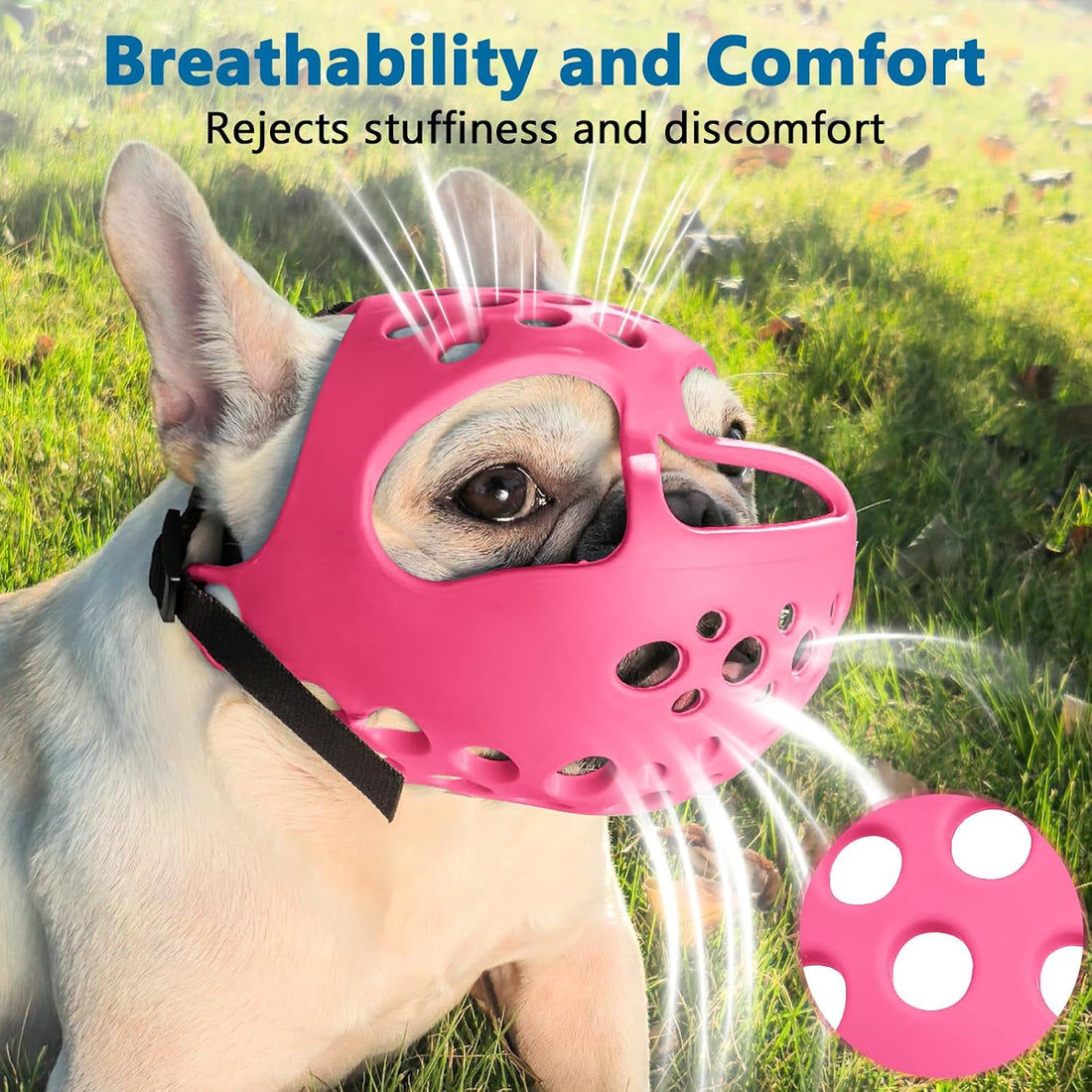 BARKLESS French Bulldog Muzzle