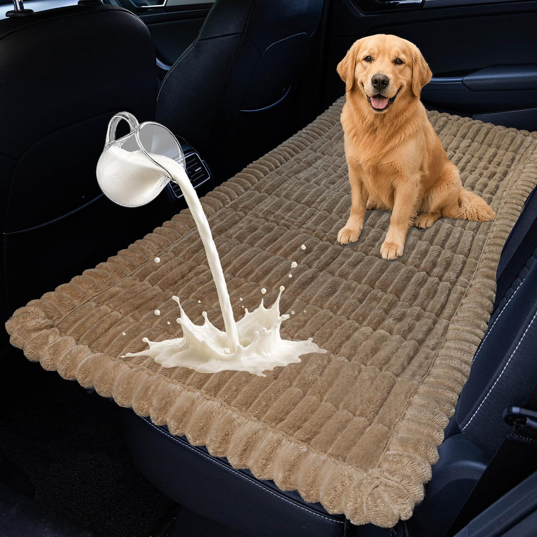 Dog Car Seat Waterproof Bed Cover Back Seat