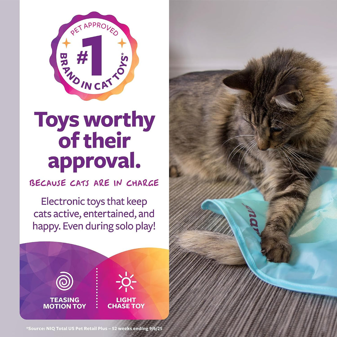 SmartyKat Electronic Motion/Moving Toys for Cats & Kittens