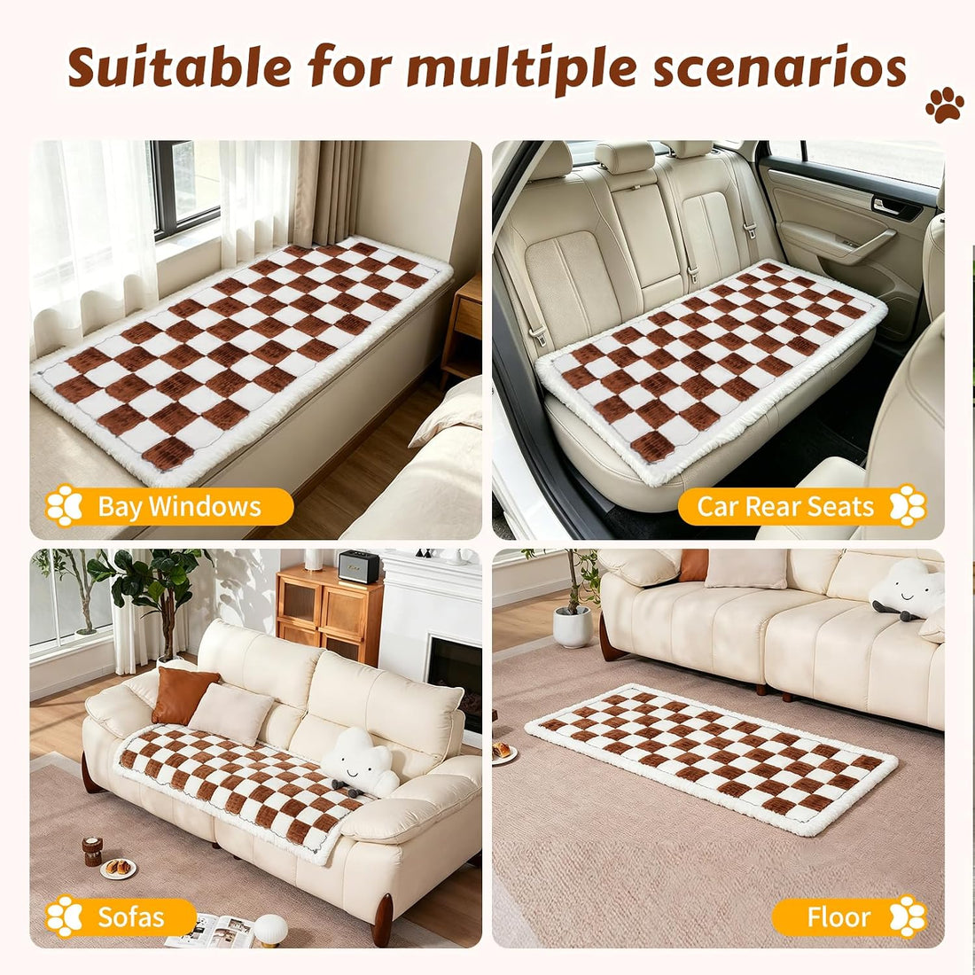 Pet Couch Cover for Dogs & Cats, 27.6X70.86 in