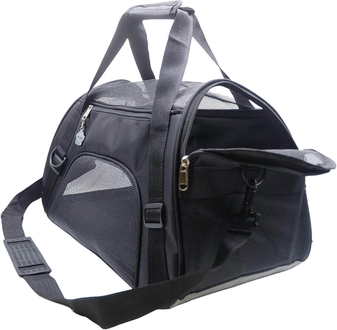 ZaneSun Cat Carrier,Soft-Sided Pet Travel Carrier for Cats,Dogs Puppy