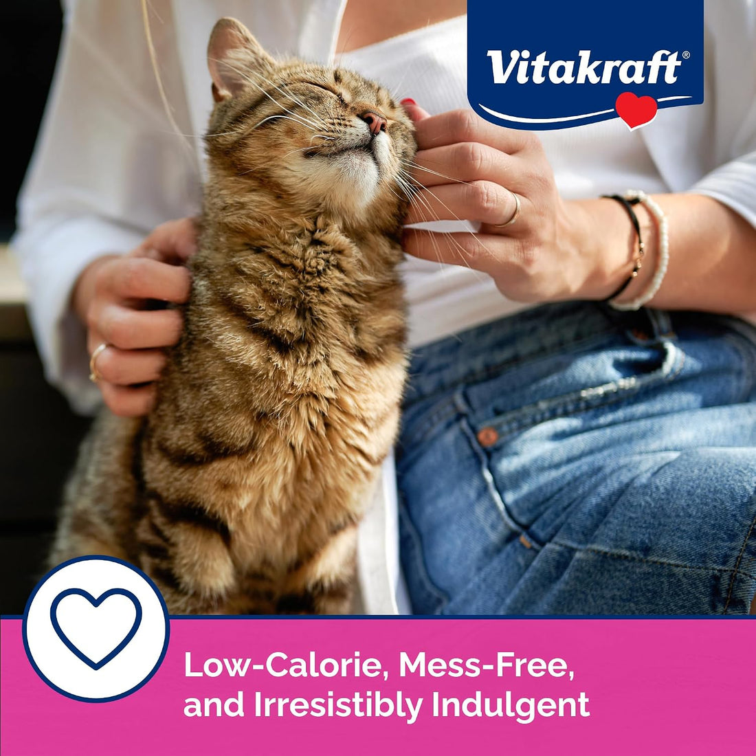 Vitakraft Lick 'N' Lap Real Chicken Squeezeable Liquid Cat Treats