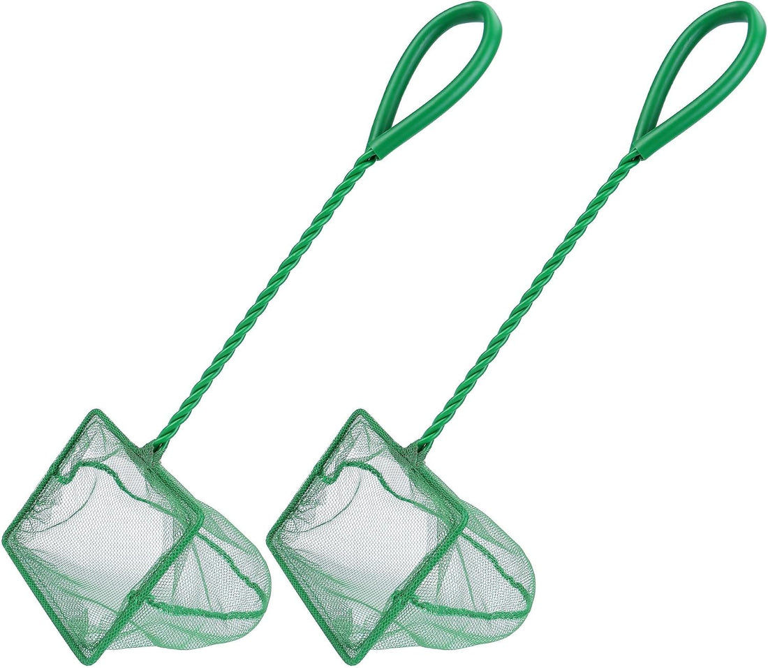 Mogoko 2 Pack Aquarium Net Fish Net Small Net Multi-Size Fine Mesh