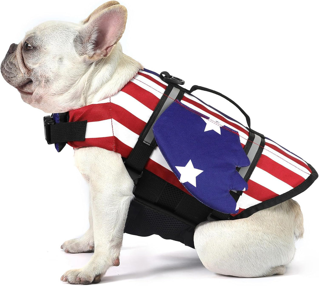 Petglad Dog Life Jacket, Cute Wings Adjustable Dog Life Vest