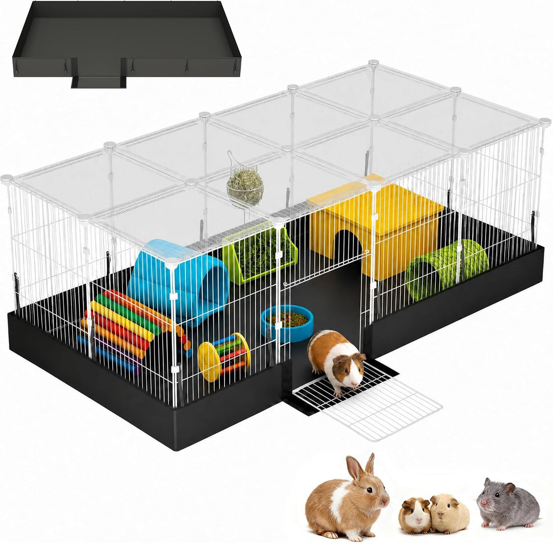 20 Planes Guinea Pig Cages Enclosed Hamster Cage with Door